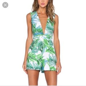 Lucy Paris deep v romper